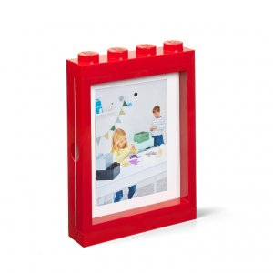 LEGO fotorámček červená