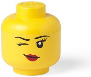 LEGO úložná hlava (mini) - winky