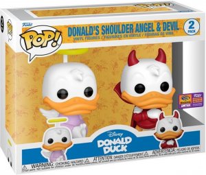 Funko POP! Disney Donald Duck 2PK Donald’s Shoulder Angel and Devil 2022 shared WonderCon exclusi