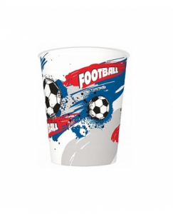 Cups Football 8 pcs