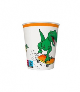 Cups Dino T-Rex 8 pcs
