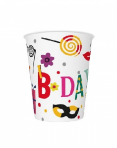 Party Cups B - Day 8 pcs