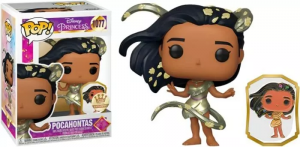 Funko POP! Ultimate Princess Collection - Pocahontas (Gold) s odznakem