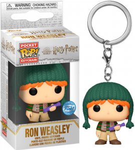 Funko klíčenka Pocket POP! Harry Potter Ron Holiday