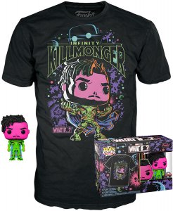 Funko POP! What If...? Infinity Killmonger (Marvel) Special Edition & T-Shirt size S 989