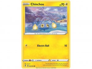 Pokémon karta Chinchou 052/203