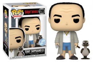 Funko Pop! Television Sopranos Tony in robe with Duck 1295