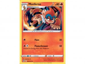 Pokémon karta Monferno 025/172