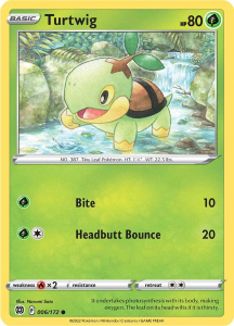 Pokémon karta Turtwig 006/172