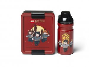 LEGO Harry Potter snack set (bottle and box) - Gryffindor