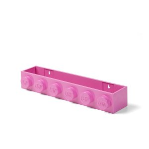 LEGO hanging shelf - pink