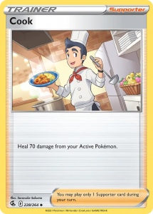 Pokémon karta Cook 228/264 - Fusion Strike