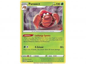 Pokémon card Parasect 005/196 - Lost Origin
