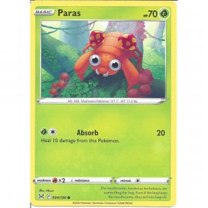 Pokémon card Paras 004/196 - Lost Origin