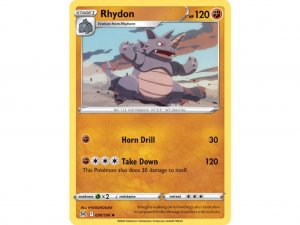 Pokémon card Rhydon 090/196 - Lost Origi