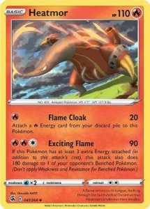 Pokémon card Heatmor 041/264 - Fusion Strike