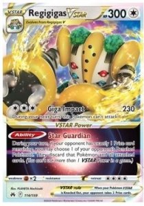 Pokémon karta Regigigas VSTAR 114/159 - Crown Zenith