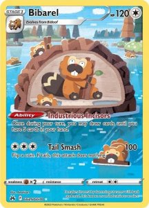 Pokémon karta Bibarel GG25/GG70 - Crown Zenith