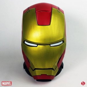 Coin Bank Iron Man Helmet 25 cm