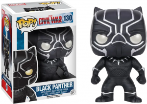 Funko Pop! Captain America Civil War Marvel Black Panther 130