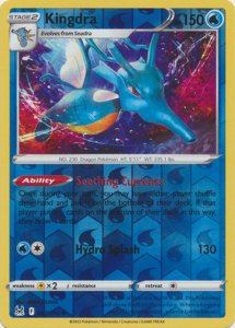 Pokémon karta Kingdra 037/196 Reverse Holo - Lost Origin