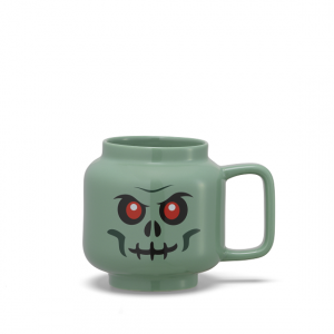 LEGO ceramic mug 530 ml - green skeleton