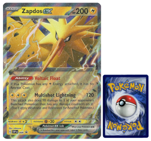 Pokémon card jumbo Zapdos ex SVP 049