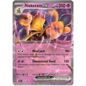 Pokémon card Alakazam ex SVP 050 Holo - Scarlet & Violet 151
