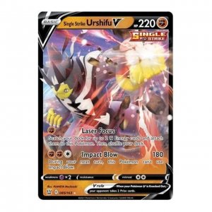 Pokémon karta Single Strike Urshifu V 085/163 Holo - Battle Styles