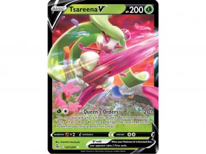 Pokémon card Tsareena V 021/264 Holo - Fusion strike