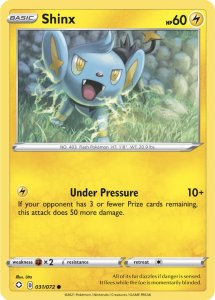 Pokémon karta Shinx 031/072