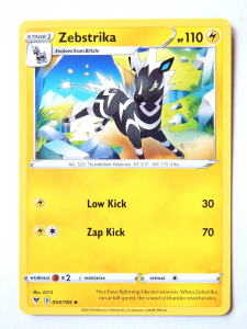 Pokémon card Zebstrika 054/185 - Vivid Voltage
