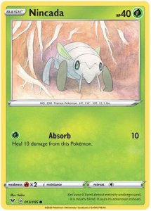 Pokémon card Nincada 013/185 - Vivid Voltage