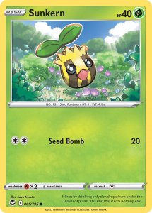 Pokémon card Sunkern 005/195 - Silver Tempest