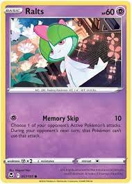 Pokémon card Ralts 067/195 - Silver Tempest