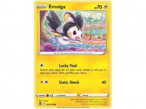 Pokémon card Emolga 054/195 - Silver Tempest