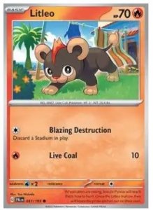 Pokémon karta Litleo 031/193 - Paldea Evolved