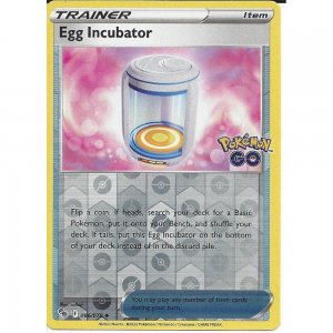 Pokémon card Egg Incubator 066/078 Reverse Holo - Pokémon Go