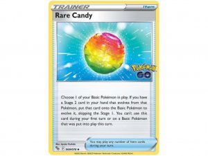 Pokémon karta Rare Candy 069/078 - Pokémon Go