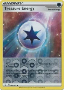 Pokémon card Treasure Energy 165/203 Reverse Holo