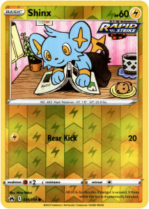 Pokémon karta Shinx 039/159 Reverse Holo - Crown Zenith