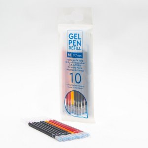 LEGO Gel Pens, refill 10 pcs - mix of colors