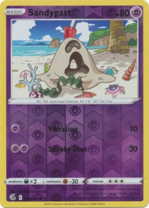 Pokémon karta Sandygast 125/264 Reverse Holo - Fusion Strike