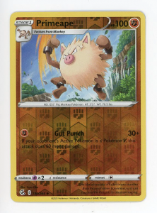 Pokémon karta Primeape 134/264 Reverse Holo - Fusion Strike