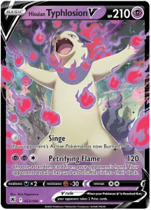 Pokémon karta Hisuian Typhlosion V 053/189 - Astral Radiance