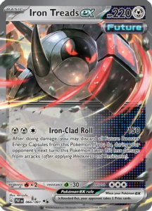 Pokémon card Iron Treads ex 066/091 - Paldean Fates