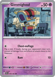 Pokémon card Gimmighoul 044/091 - Paldean Fates