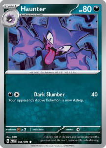 Pokémon card Haunter 056/091- Paldean Fates