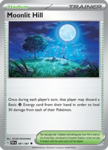 Pokémon karta Moonlit Hill 081/091 - Paldean Fates