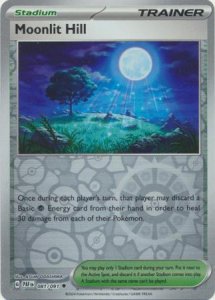 Pokémon karta Moonlit Hill 081/091 Reverse Holo - Paldean Fates